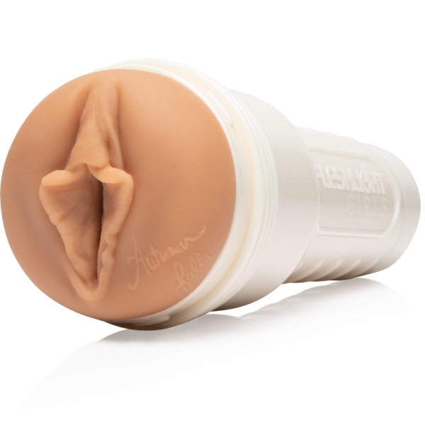 MASTURBATEUR AUTUMN FALLS CRÈME TEXTURE VAGIN + LANCEMENT UNIVERSEL + LUBRIFIANT QUALITÉ AQUA 50 ML FLESHLIGHT GIRLS