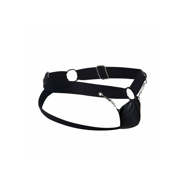 MOB - JOCKSTRAP DNGEON NOIR À CHAÎNE TAILLE UNIQUE MOB - Jockstraps