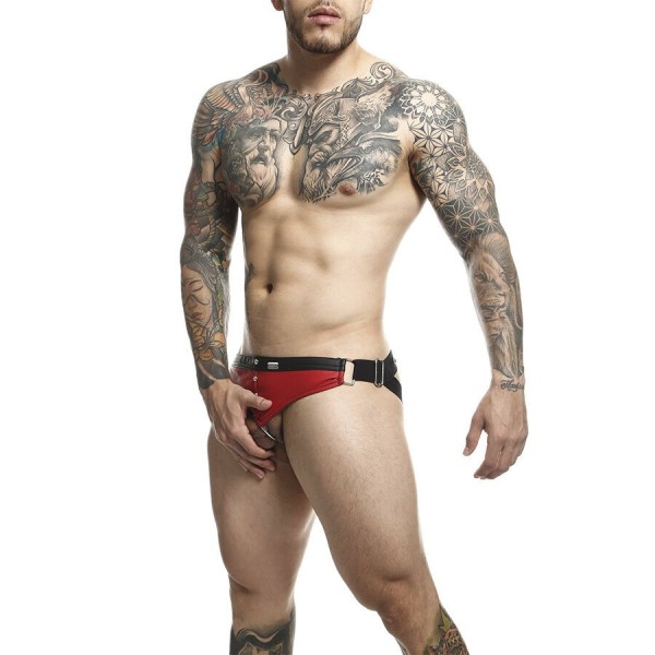 MOB - DNGEON JOCKSTRAP ANILLO PENITENARIO ROJO TALLA ÚNICA