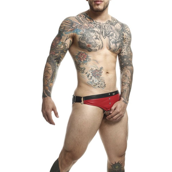 MOB - DNGEON JOCKSTRAP ANILLO PENITENARIO ROJO TALLA ÚNICA