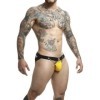 MOB - JOCKSTRAP JAUNE DNGEON AVEC CHAÎNES TAILLE UNIQUE MOB