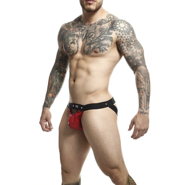 MOB - DNGEON JOCKSTRAP ATHLETE ROUGE TAILLE UNIQUE MOB - Jockstraps