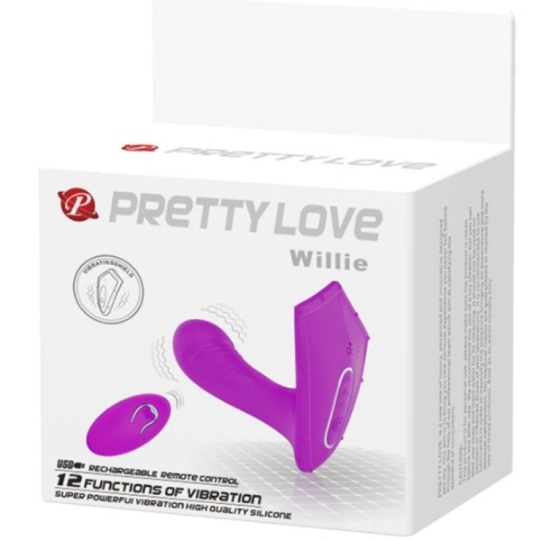 PRETTY LOVE - WILLIE STIMULATEUR TÉLÉCOMMANDE PRETTY LOVE SMART