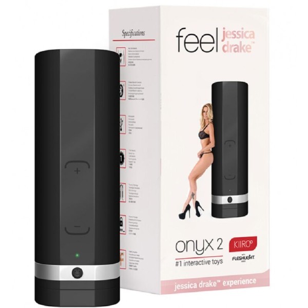 Kiiroo - Masturbateur Télédildonique Onyx+ Jessica Drake Expér...
