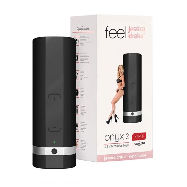 Kiiroo - Masturbateur Télédildonique Onyx+ Jessica Drake Expér...