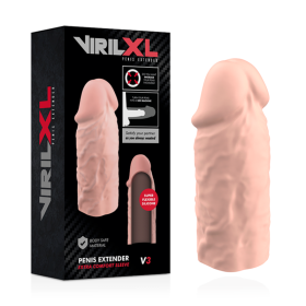 Virilxl - Extensión de Pene de Silicona Líquida Natural V3