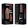 Virilxl - Extension DE Pénis Marron EN Silicone Liquide V3