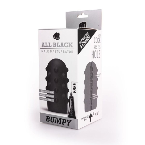 ALL Black - Masturbador Bumpy – Varios masturbadores
