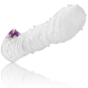 Ohmama - Funda para pene texturizada con bala vibratoria de punta