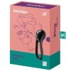 Satisfyer - Vibrateur Anneau Majestic DUO Noir