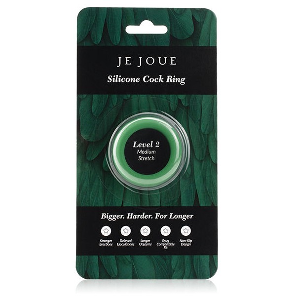 JE Joue - Anel de Silicone Verde Médio Choke