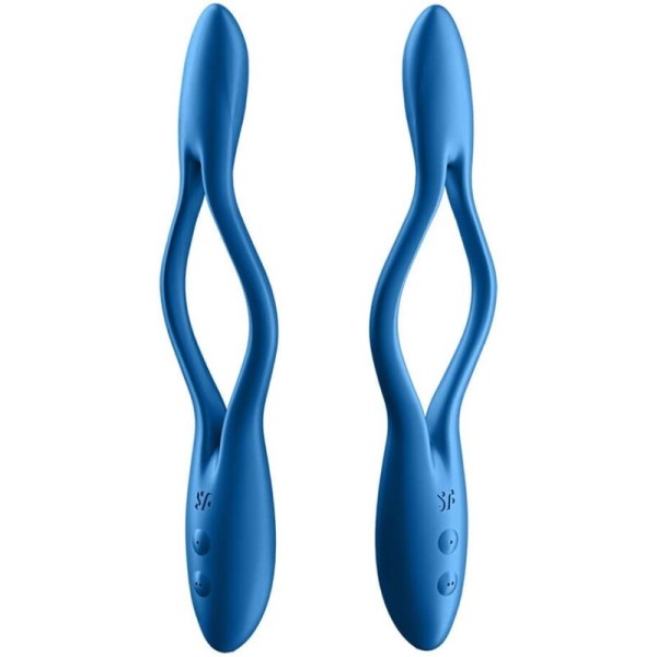 Satisfyer - Vibrador Juego Multi Elástico Azul