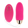 OHMAMA - HUEVO VIBRADOR CON CONTROL REMOTO 10 VELOCIDADES ROSA OH