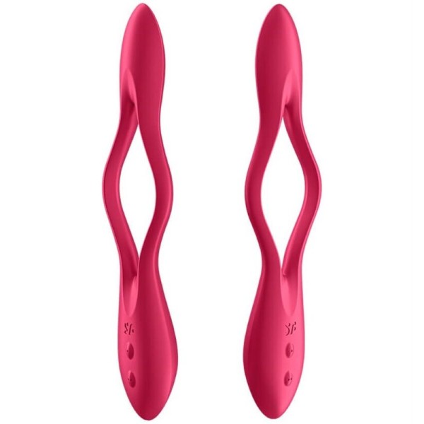 Satisfyer - Vibrador Multi Elástico JOY Rojo