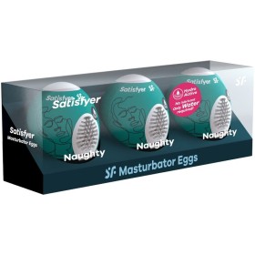 Satisfyer - 3 Huevos Masturbadores Traviesos - Kit Sex Toys