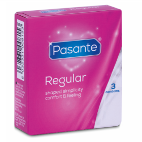 PASANTE - CONDONES GAMA REGULAR 3 UNIDADES PASANTE