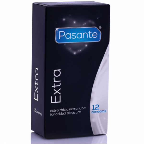 PASANTE - PRESERVATIVO EXTRA EXTRA GROSSO POR 12 UNIDADES PASANTE