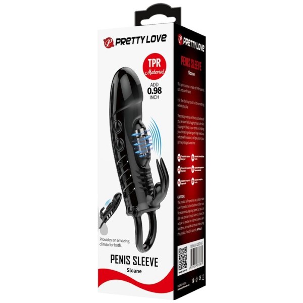 Pretty Love - Funda para pene Sloane Black Rabbit
