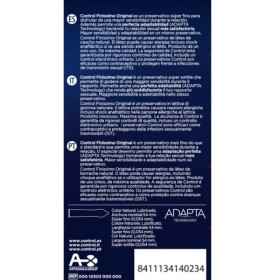 CONTROL - FINISSIMO ORIGINAL 6 UNITÉS CONTROL CONDOMS - Sensible