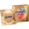 DUREX - PRÉSERVATIFS REAL FEEL 3 UNITÉS DUREX CONDOMS - Sans latex