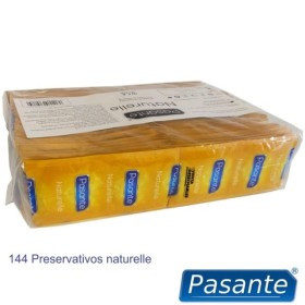 PASANTE - PRÉSERVATIFS NATURELLE SAC 144 UNITÉS PASANTE
