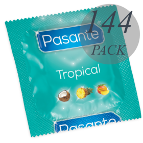 PASANTE - PRÉSERVATIFS TROPICAL SAC 144 UNITÉS PASANTE - Saveurs