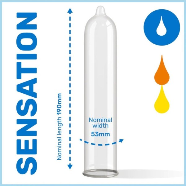 PASANTE - PRÉSERVATIFS TROPICAL SAC 144 UNITÉS PASANTE - Saveurs