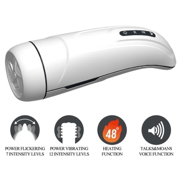 Pretty Love - Masturbateur Homme Marissa Vibration, Chaleur, V...