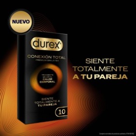 DUREX - CONNEXION TOTALE ULTRA FINE PLUS SANS LATEX 10 UNITÉS DUREX CONDOMS