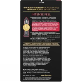 SKYN - PRÉSERVATIF TEXTURÉ À LA SENSATION INTENSE AVEC UN DESIGN ONDULÉ 10 UNITÉS SKYN