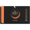SKYN - CONDONES GRANDES AJUSTE ADICIONAL 10 UNIDADES SKYN