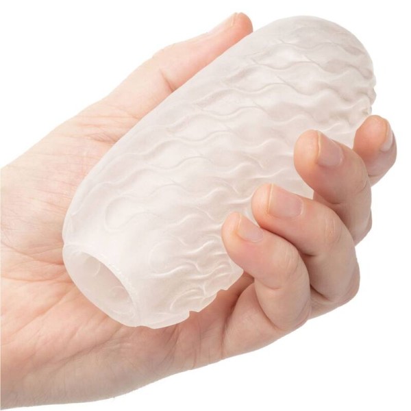 Calexotics - Stroker acanalado reversible – Vaginas con vibración