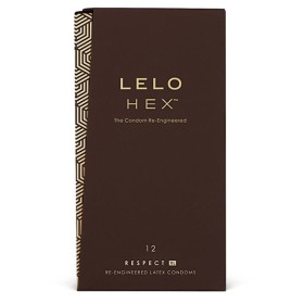 LELO - CONDONES HEX RESPECT XL PACK DE 12 LELO