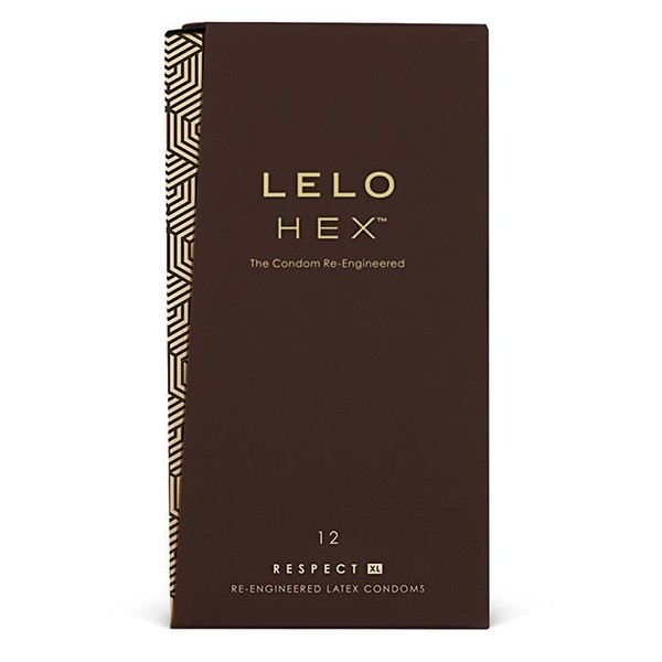 LELO - CONDONES HEX RESPECT XL PACK DE 12 LELO