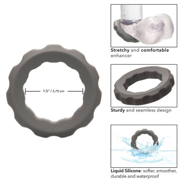 Calexotics - Bague Alpha Erect Gris – Cockrings sans vibration