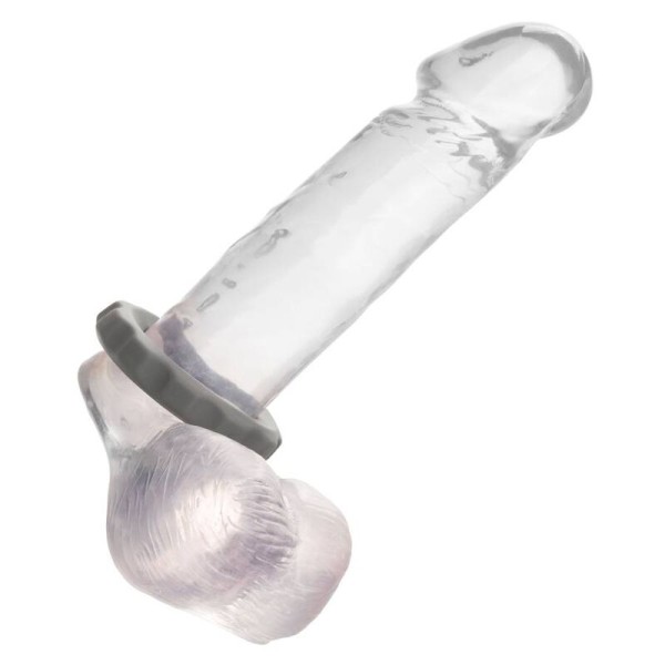 Calexotics - Alpha Erect Ring Gris - Anillos para el pene sin vib