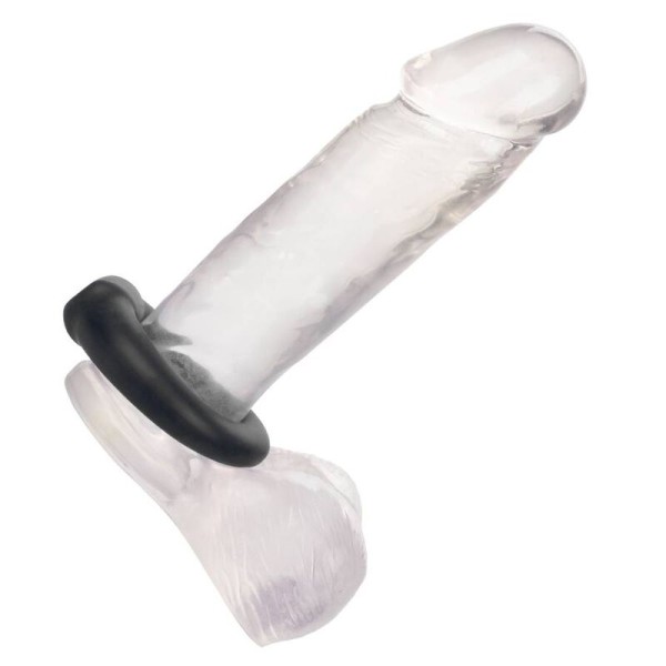 Calexotics - Alpha Optimum Ring Negro – Anillos para el pene sin 