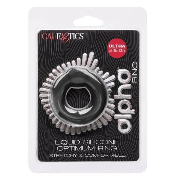 Calexotics - Bague Alpha Optimum Noir – Cockrings sans vibration