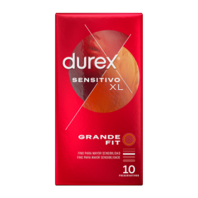 DUREX - PRÉSERVATIFS SENSIBLES XL 10 UNITÉS DUREX CONDOMS - Sensible