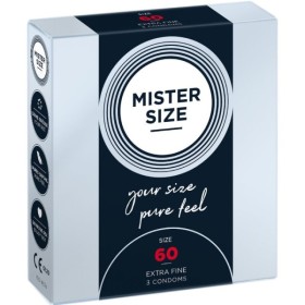 MISTER SIZE - PRÉSERVATIF TAILLE XL 60 MM (3 UNITÉS) MISTER SIZE