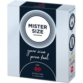 MISTER SIZE - PRÉSERVATIF TAILLE XL 60 MM (3 UNITÉS) MISTER SIZE