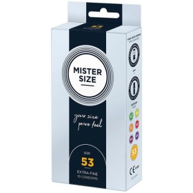 MISTER SIZE - PRÉSERVATIF TAILLE M 53 MM (10 UNITÉS) MISTER SIZE