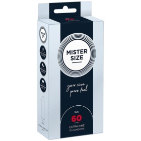 MISTER SIZE - PRÉSERVATIF TAILLE XL 60 MM (10 UNITÉS) MISTER SIZE