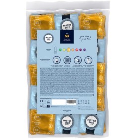 MISTER SIZE - PRÉSERVATIF TAILLE M 53 MM (100 UNITÉS) MISTER SIZE
