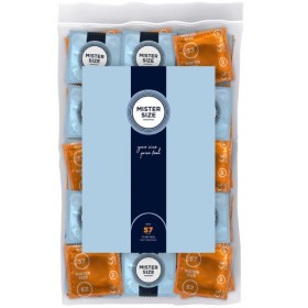 MISTER SIZE - PRÉSERVATIF TAILLE L 57 MM (100 UNITÉS) MISTER SIZE