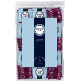 MISTER SIZE - PRÉSERVATIFS TAILLE XXL 64 MM (100 UNITÉS) MISTER SIZE