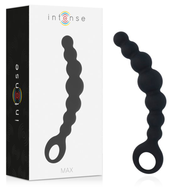 INTENSO - BLACK ANAL MAX BEADS JUGUETES ANALES INTENSO - Bolas an