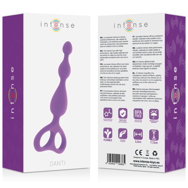 INTENSE - LILA ANAL DANTI INTENSE ANAL TOYS - Bolas anales