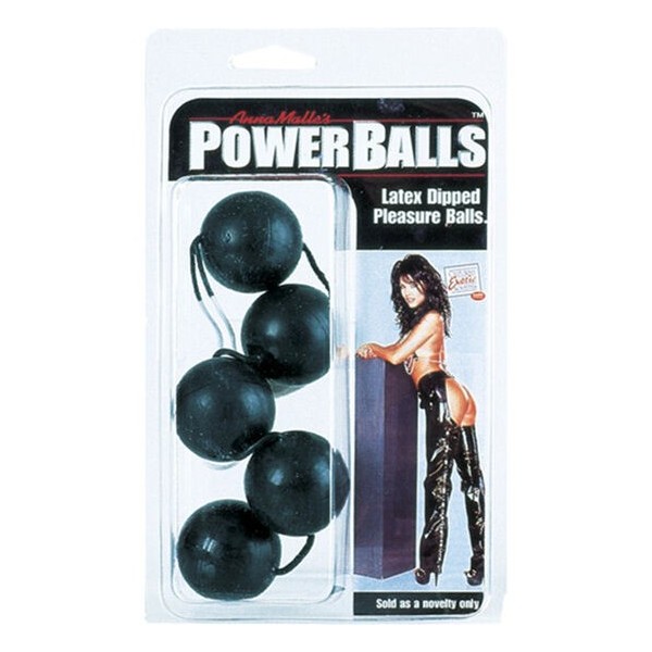 CALEXOTICS - BLACK POWER ANAL BALLS CALEXOTICS - Consoladores ana