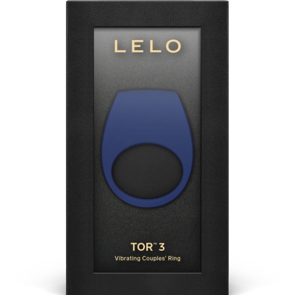 Lelo - Anillo Vibrador TOR 3 Azul - Cockring con vibración